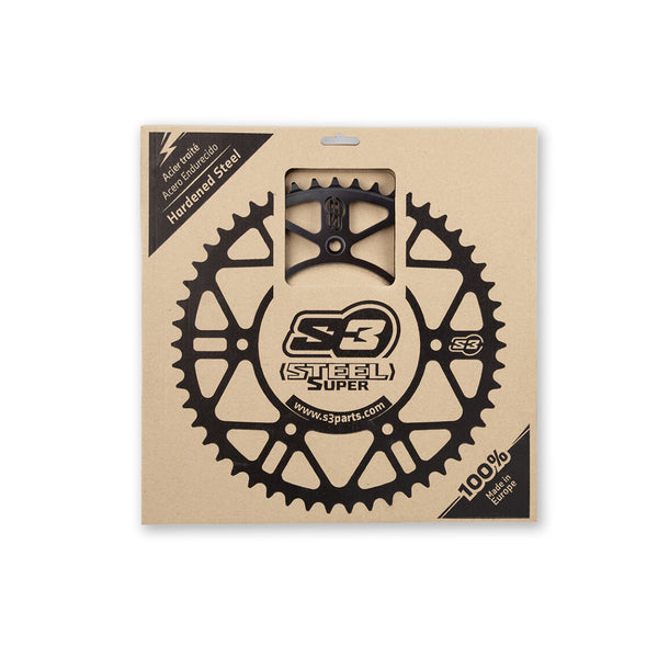 S3 后链轮 Beta Chainwheel Supersteel Hard Enduro/MX Black