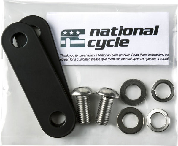 NATIONAL CYCLE 支架 FOOTREST MOUNT/PR 黑 76MM COMFORT BAR GL1800
