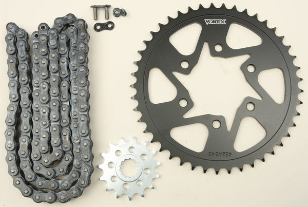 VORTEX 链轮/链条套件 STL/STL 15/45T SIL SX3 520-112L BLK
