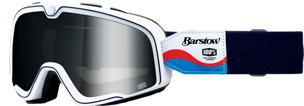 100% 风镜 Barstow Goggles Silver Mirror