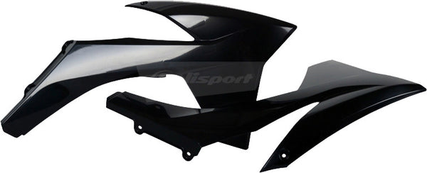 Polisport 水箱护板 KTM Radiator Shroud Black