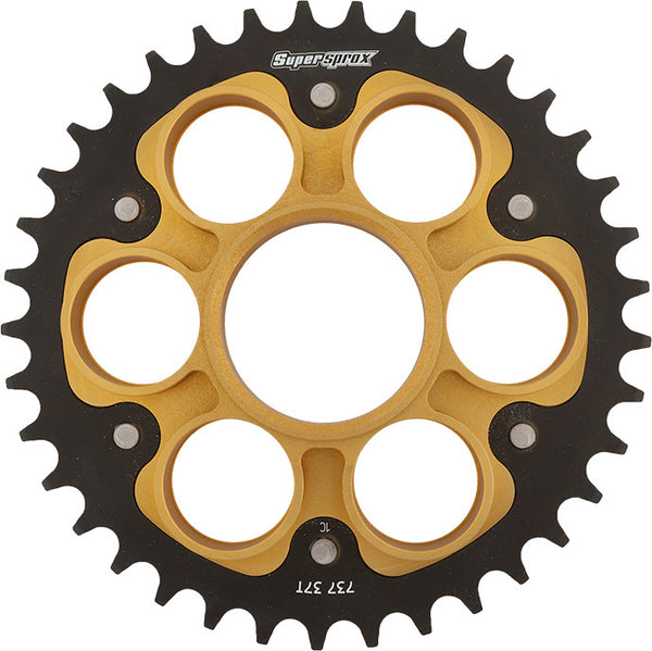 SUPERSPROX 链轮 REAR STEALTH SPROCKET ALU/STL 37T-520 GLD DUC