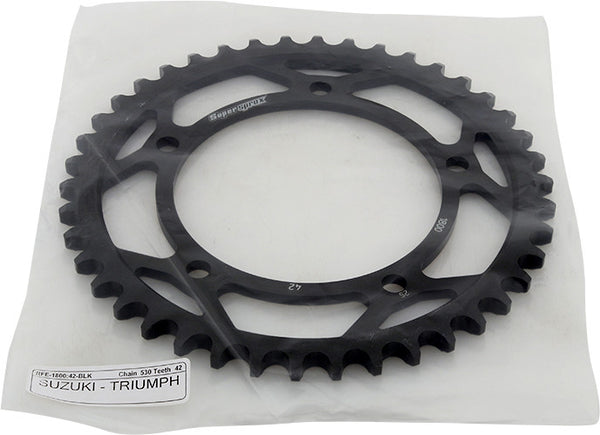 SUPERSPROX 后链轮 钢制 42T-530 黑 SUZ