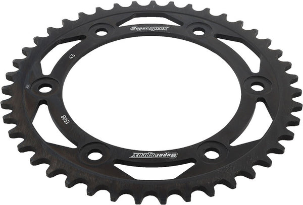 SUPERSPROX 后链轮 钢制 43T-520 黑 HON