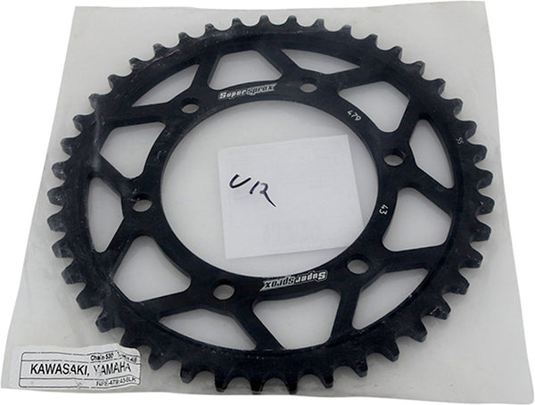 SUPERSPROX 后链轮 钢制 43T-530 黑 YAM