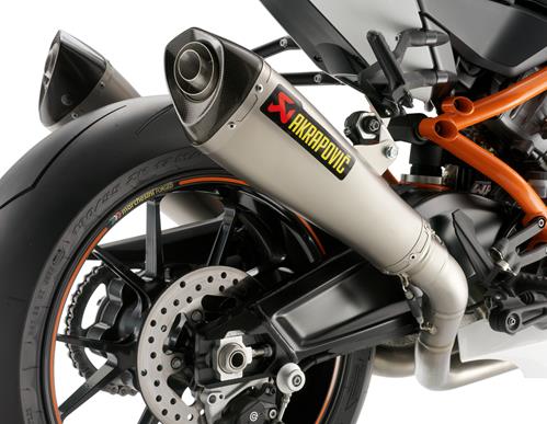 KTM Akrapovič Silencer "Evolution Line" 1190 RC8/R 2008-2015