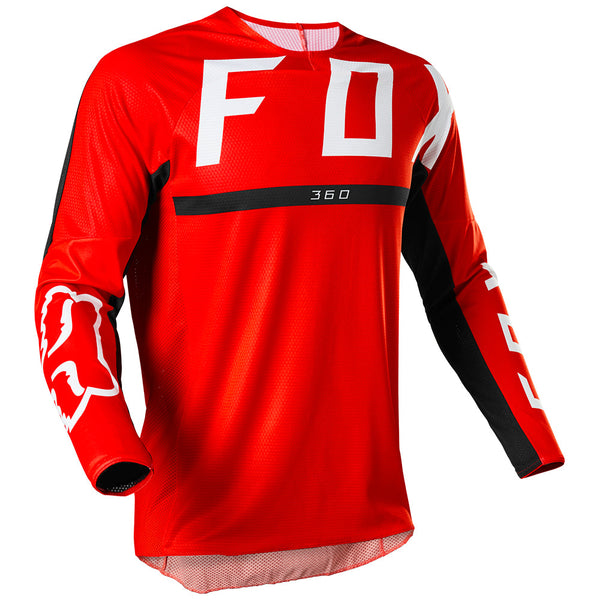 FOX 骑行衣 360 Merz Jersey [亮红]