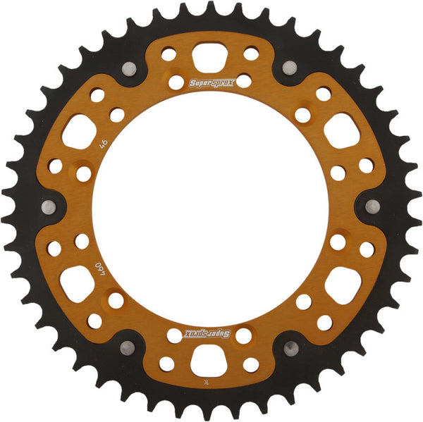 SUPERSPROX 链轮 REAR STEALTH SPROCKET ALU/STL 46T-520 GLD KAW