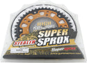 SUPERSPROX 链轮 REAR STEALTH SPROCKET ALU/STL 45T-520 GLD HAY/SUZ/TRI