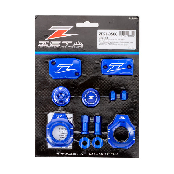ZETA 五金件 BILLET KIT HUS 蓝