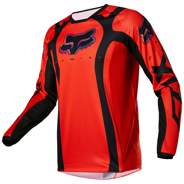FOX 骑行衣 180 骑行服 Venz Jersey [亮红]