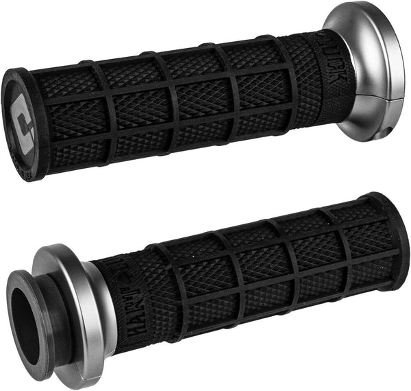 ODI 手把胶 V31HTW-BH-H Lock On Grips for Throttle by Wire - 黑/石墨