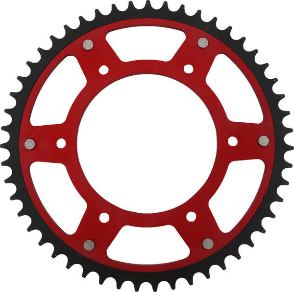 SUPERSPROX 链轮 REAR STEALTH SPROCKET ALU/STL 51T-520 红 HON