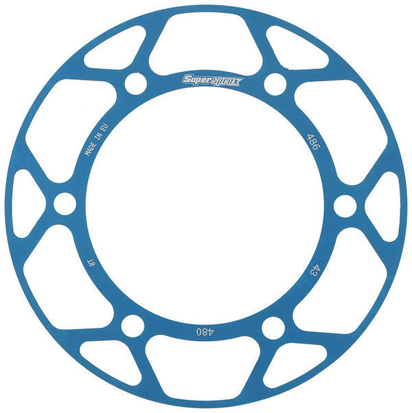 SUPERSPROX 链轮 REAR EDGE SPRKT COLOR DISK ALU 43T-525 蓝 SUZ/YAM