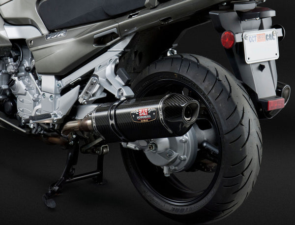 YOSHIMURA 排气管 EXHAUST SIGNATURE R-77 SLIP-ON SS-CF-CF DUAL