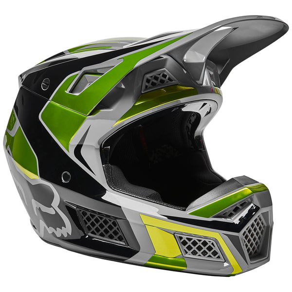 FOX 头盔 V3 RS Mirer Helmet ECE [FLO 黄]