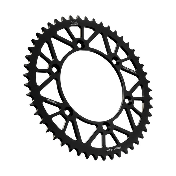 JT 链轮 REAR RACELITE SPROCKET ALUM 49T-520 黑 KAW/SUZ