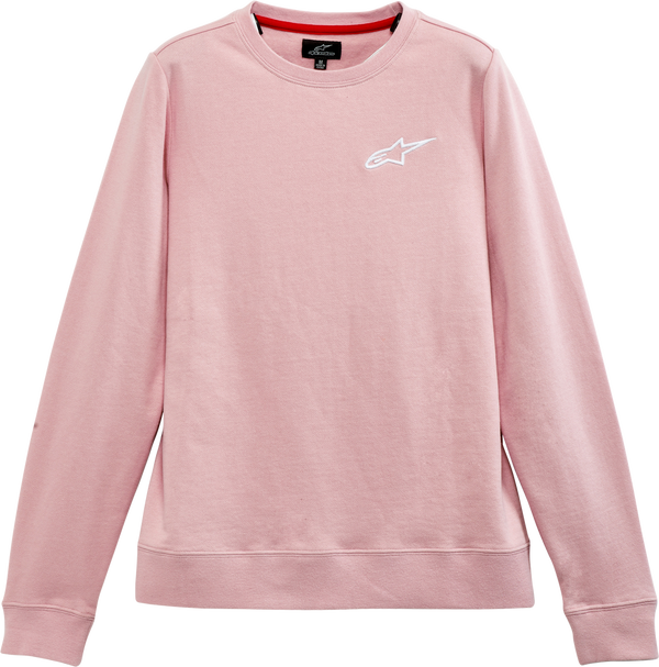 ALPINESTARS 骑行夹克 Women's Ageless Chest Crew Fleece Pink Women's