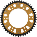 SUPERSPROX 链轮 REAR STEALTH SPROCKET ALU/STL 47T-520 GLD HON/YAM