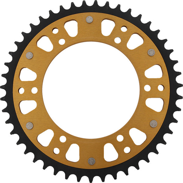 SUPERSPROX 链轮 REAR STEALTH SPROCKET ALU/STL 47T-520 GLD HON/YAM