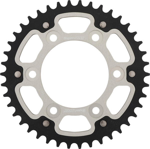 SUPERSPROX 链轮 REAR STEALTH SPROCKET ALU/STL 42T-520 SLV DUC