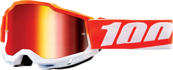 100% 风镜 Accuri 2 Goggles Red Mirror