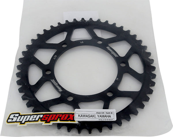 SUPERSPROX 后链轮 钢制 46T-530 黑 YAM