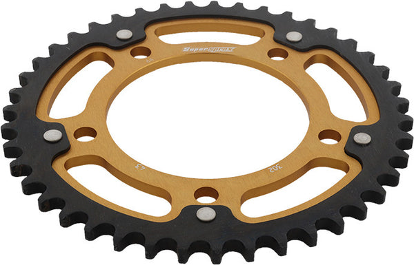 SUPERSPROX 链轮 REAR STEALTH SPROCKET ALU/STL 43T-530 GLD HON