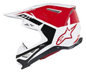 ALPINESTARS 头盔 Supertech M-8 Triple Helmet Red/White Gloss M-8