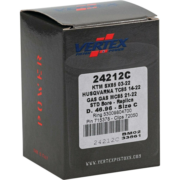 Vertex 活塞 KTM/Husqvarna/Gas Gas Piston Kit Cast 46.96/STD Husq/KTM