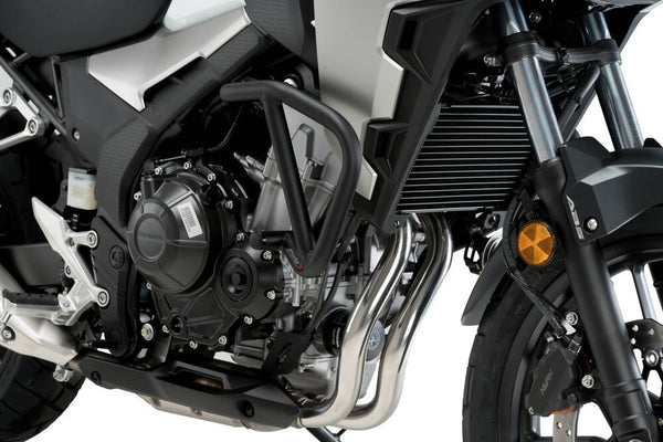 PUIG 车辆防护 ENGINE GUARDS 黑 HON
