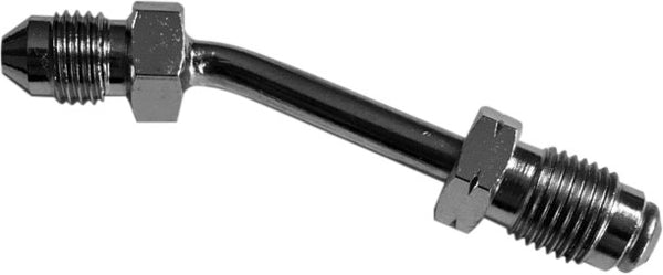GOODRIDGE 五金件 CLUTCH HOSE ADAPTER CHROME 3/8-24 INVERTED FLARE 10 DEG