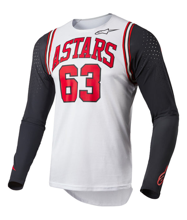 ALPINESTARS 骑行衣 Techstar Acumen 限量款 White/Black/Red