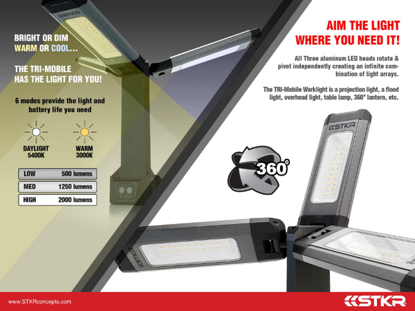 STKR 照明 Tri-Mobile Light