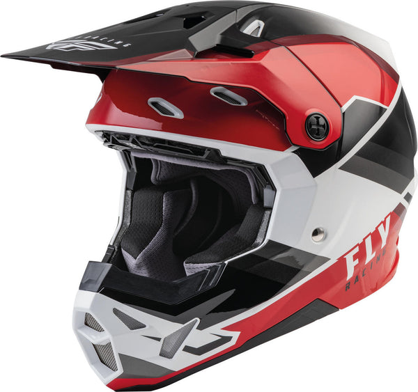 FLY RACING 头盔 Formula CP Rush Motocross Helmet Black/Red/White