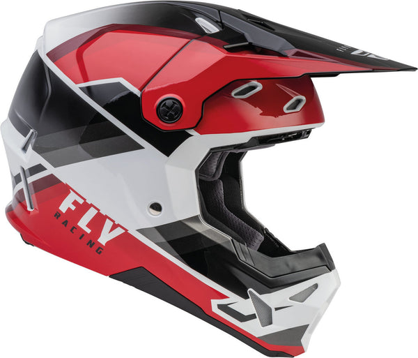 FLY RACING 头盔 Formula CP Rush Motocross Helmet Black/Red/White