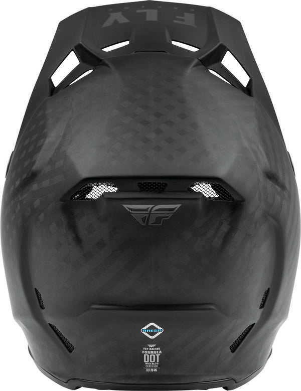 FLY RACING 头盔 Formula Carbon Prime Solid Motocross Helmet Black Matt