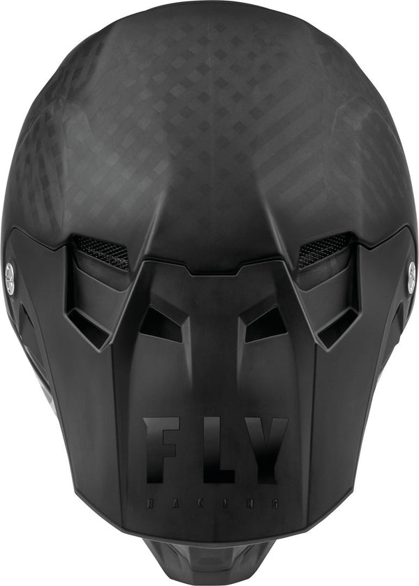 FLY RACING 头盔 Formula Carbon Prime Solid Motocross Helmet Black Matt