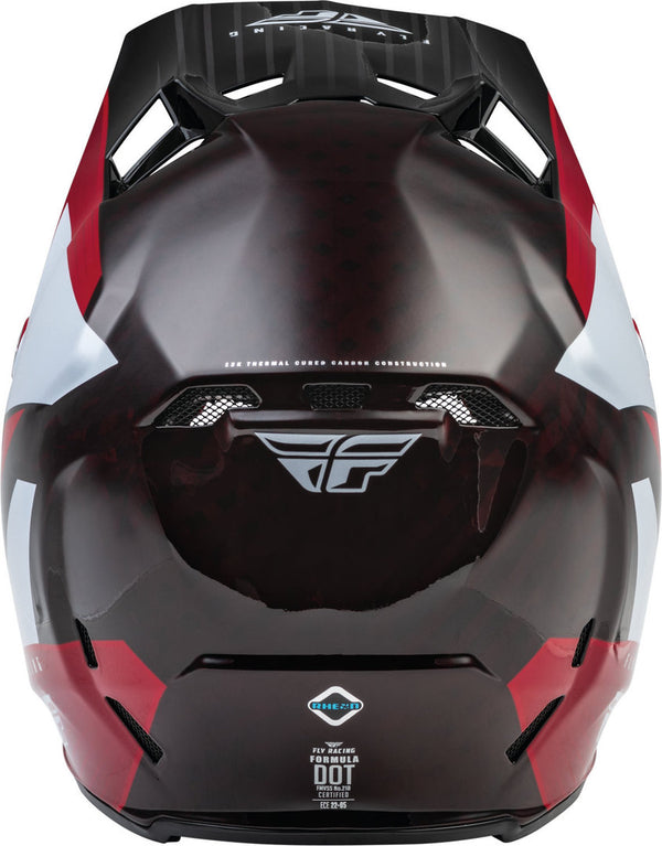 FLY RACING 头盔 Formula Carbon Prime Motocross Helmet Red/Black/White