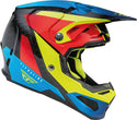 FLY RACING 头盔 Formula Carbon Prime Motocross Helmet Yellow/Blue/Red