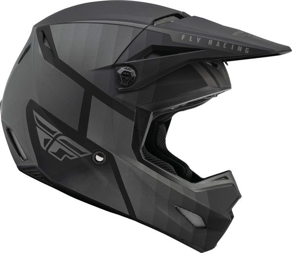 FLY RACING 头盔 Kinetic Drift Motocross Helmet Black/Gray