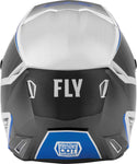 FLY RACING 头盔 Kinetic Drift Youth Motocross Helmet Blue/White
