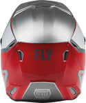 FLY RACING 头盔 Kinetic Drift Motocross Helmet Gray/Red