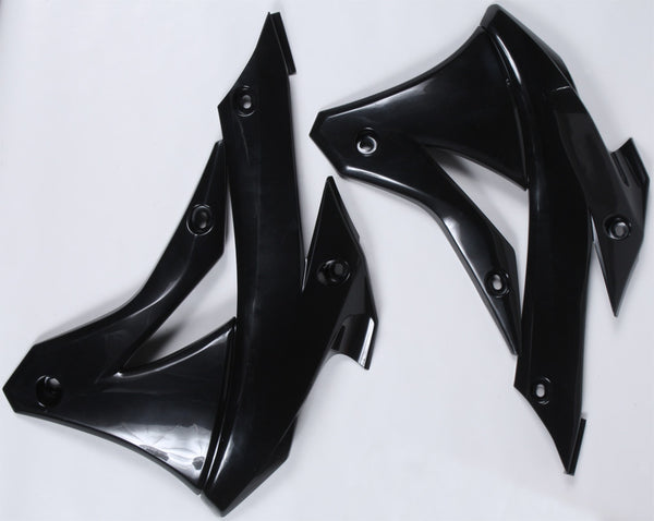 Polisport 水箱护板 Kawasaki Radiator Shroud Black