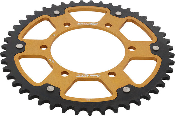 SUPERSPROX 链轮 REAR STEALTH SPROCKET ALU/STL 47T-520 GLD TRI