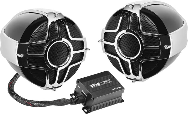 BOSS AUDIO 电子通讯/音视频 MC750B Handlebar Speaker System
