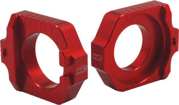 WORKS 轴承 AXLE BLOCKS ELITE KTM/HUS 红