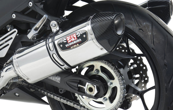 YOSHIMURA 排气管 EXHAUST RACE R-77 SLIP-ON SS-SS-CF DUAL