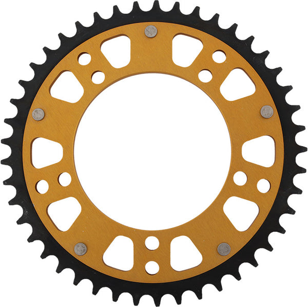 SUPERSPROX 链轮 REAR STEALTH SPROCKET ALU/STL 45T-520 GLD HAY/SUZ/TRI