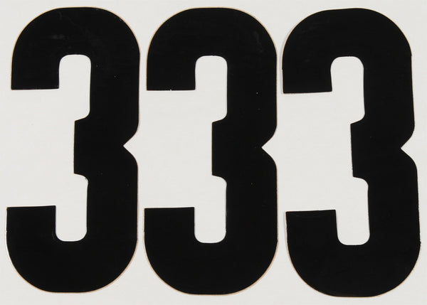N-STYLE 车身部件 Pros II Stick-On Numbers